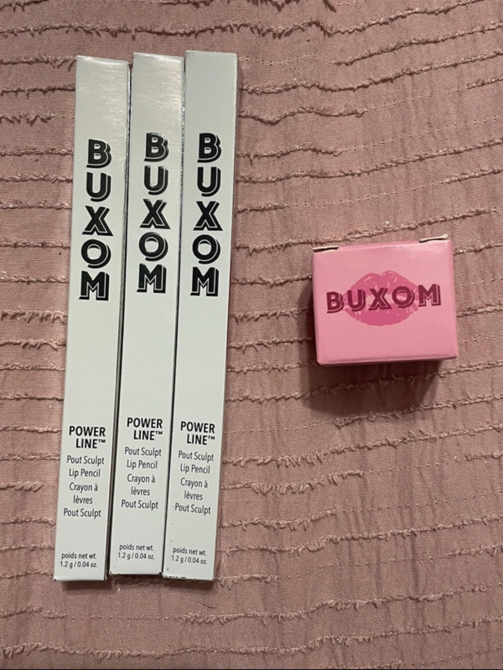 Buxom Lip Pencils and Sharpener